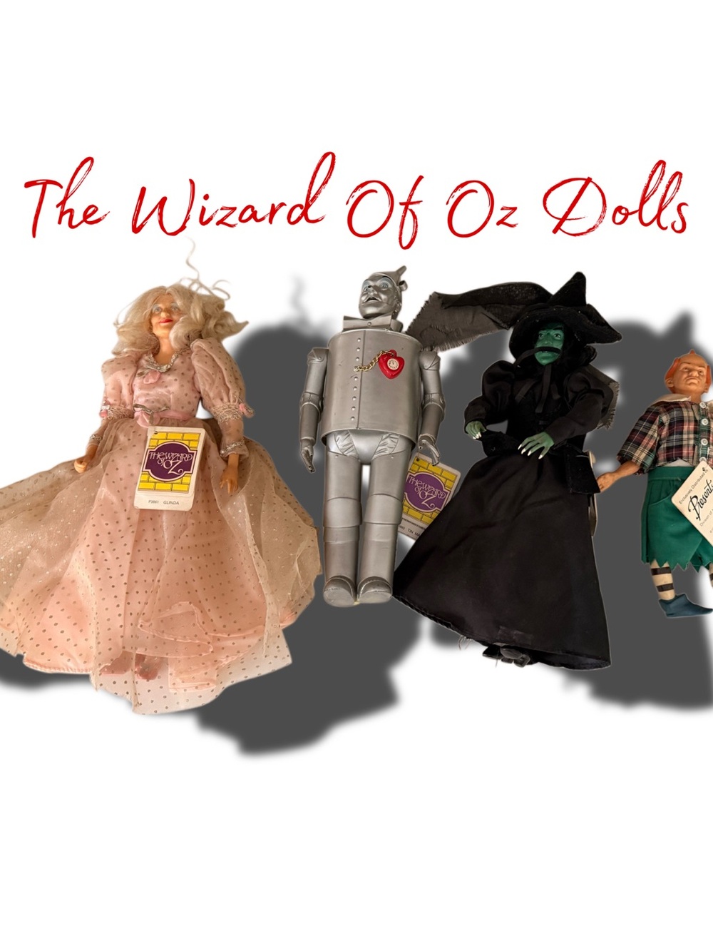 The Wizard of Oz Doll Set - Multi-Color Collectible Kids Toys